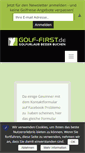 Mobile Screenshot of golf-first.de