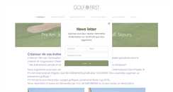 Desktop Screenshot of golf-first.fr